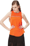 Squiggly Front Detail Top