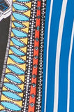 Mosaic Print Palazzo Pants