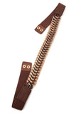 Gold Metal Elastic Belt (Pick Color)