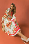 Floral Printed Midi Skirt (Pick)