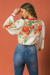 Floral Printed Bodysuit