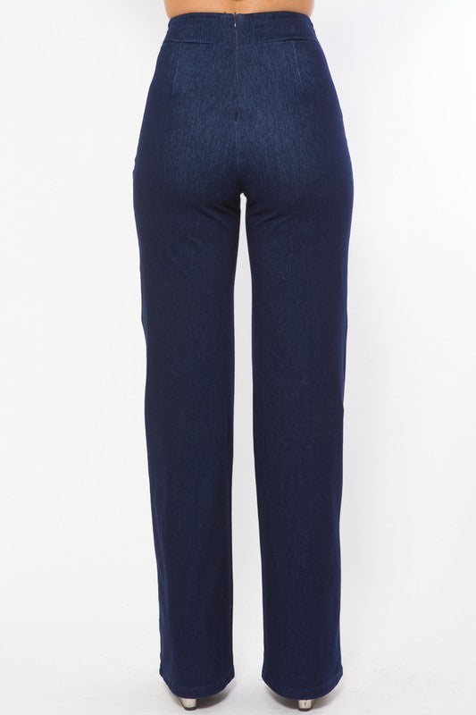High Waist Denim Stretch Fashion Jean Pants