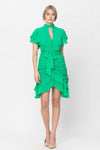 Ruching Detail Mini Dress