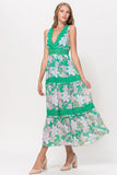 Floral Print Midi Dress