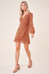 Tie Back Polka Dot Dress