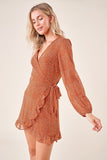 Tie Back Polka Dot Dress