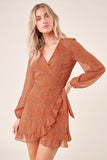 Tie Back Polka Dot Dress