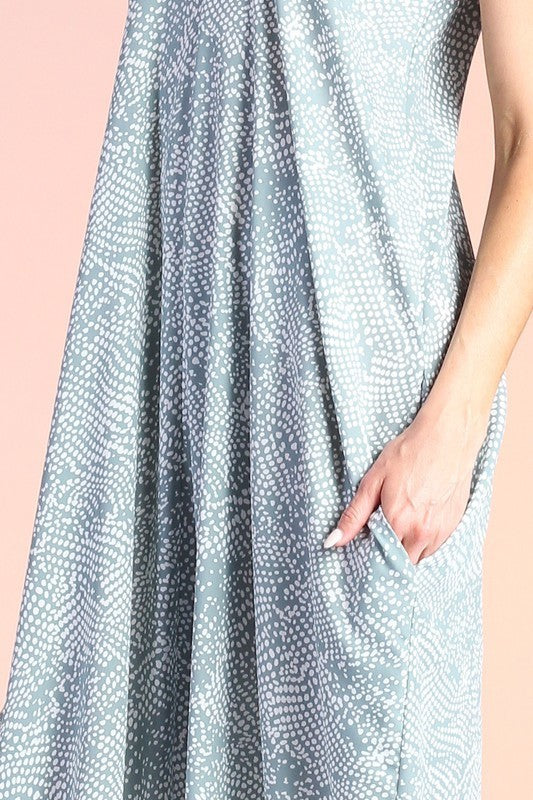 Modern Dot Maxi Dress