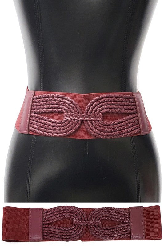 Wide Elastic Belt