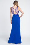 Bead Detail Formal Dress