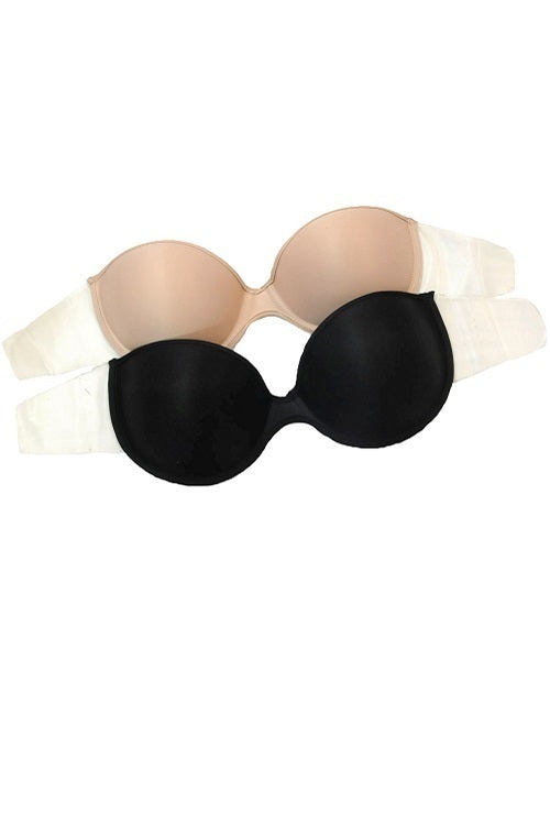 Strapless bra with adhesive sides (Pick Color & Size)
