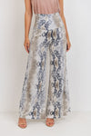 Snake Print Palazzo