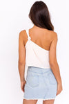 One Shoulder Bodysuit (Pick Color)