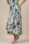 Print Wrap Long Skirt
