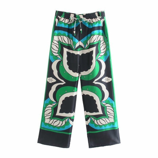 Mandala Print Pants