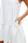 Ruffle Hem Dress