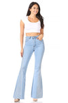 Embellishments Raw Edge Jeans