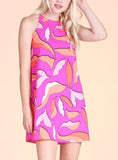 Cartoon Leaf Dress