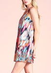 Chic Tie Dye Shift Dress