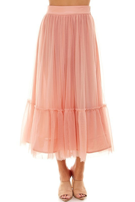 Tiered Tulle skirt