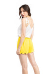Scalloped Hem Shorts (Pick Color)