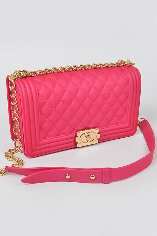 Jelly Embossed Clutch (Pick Color)