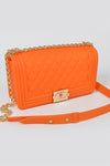 Jelly Embossed Clutch (Pick Color)