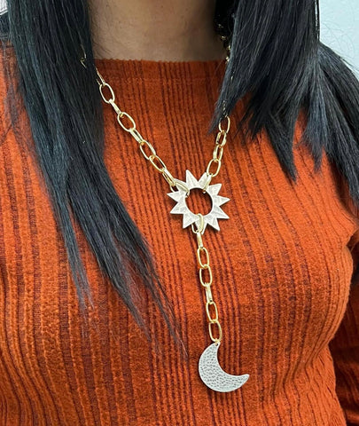 Sun & Star Turkish Necklace