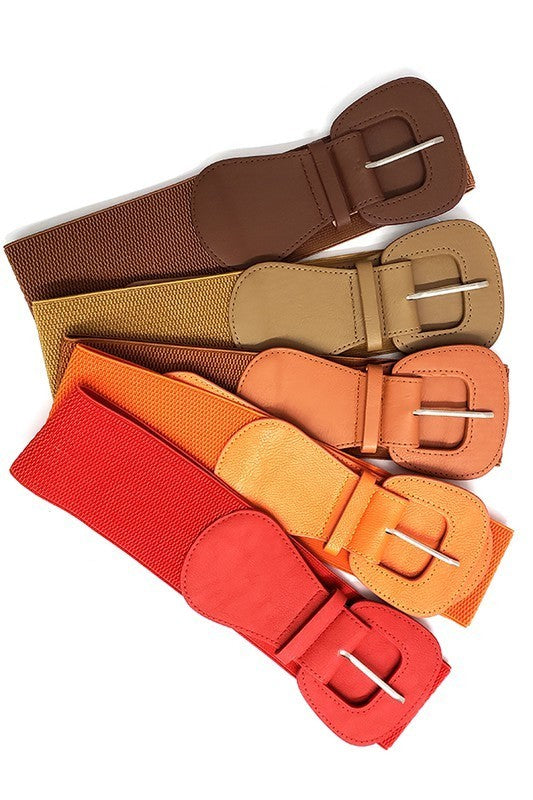 Simply Modern Style Elastic Belt (Pick Color)