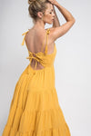 Mustard Midi Dress