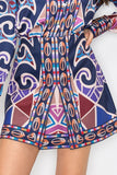 Top & Skirt Printed Set