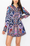 Top & Skirt Printed Set