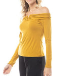 Off Shoulder Knot Blouse