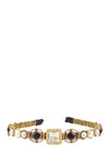 Rhinestone and Pearl Multiple Shapes Accent Head Band