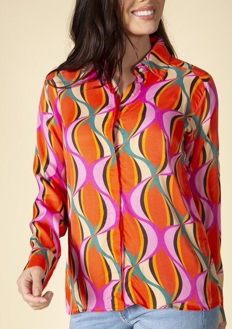 Groovy Button-Down Shirt