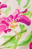 Floral Exaggerated Wide Sleeve Top