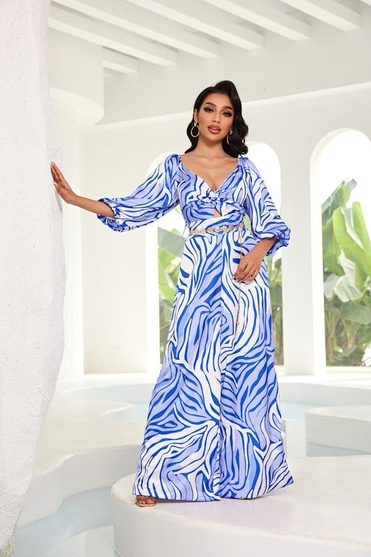 Blue Tones Jumpsuit