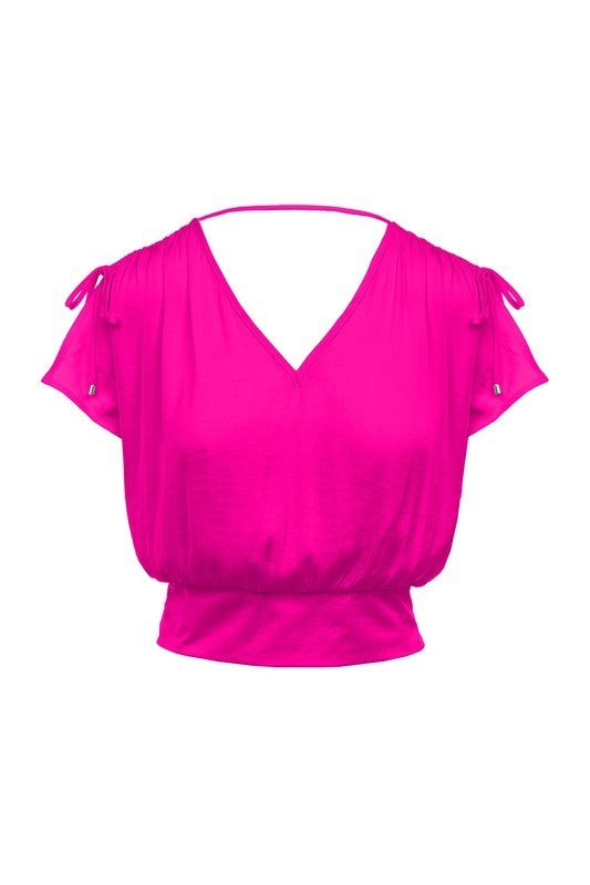 V Neckline Top