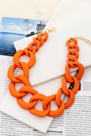 Lightweight Chunky Link Chain Necklace