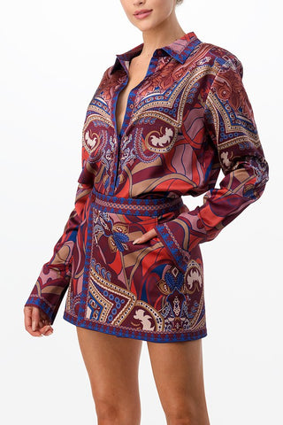 Skort and Blouse Set
