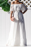Off Shoulder Maxi Dress