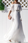 Off Shoulder Maxi Dress