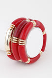 Three Toned Tube Bracelet (Pick Color)