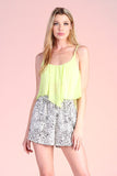 Airy Solid Flowy Crop Top (Pick Color)
