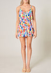 Floral Ruffle Detail Romper