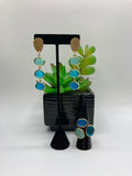 Blue Tones Semi Precious Turkish Set