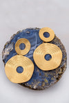 Gold Lightweight Double Swirl Earrings