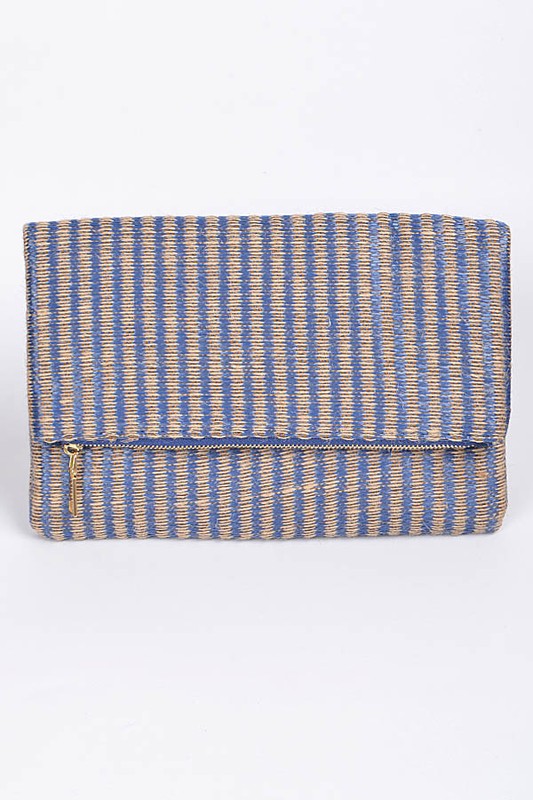 Straw Clutch (Pick Color)