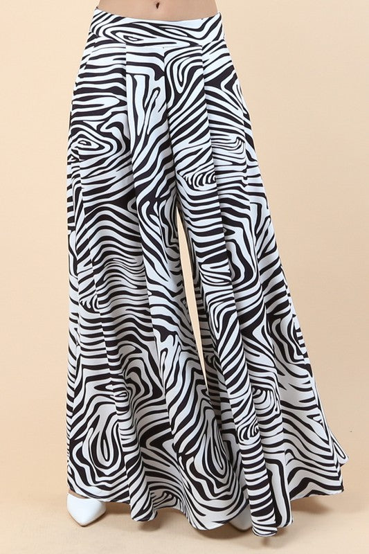 Zebra Print Palazzo