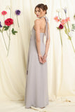 Knot Tie Neck Formal Dress